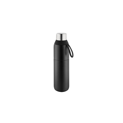 Metmaxx® MultibottleFlexThermo, schwarz/silber